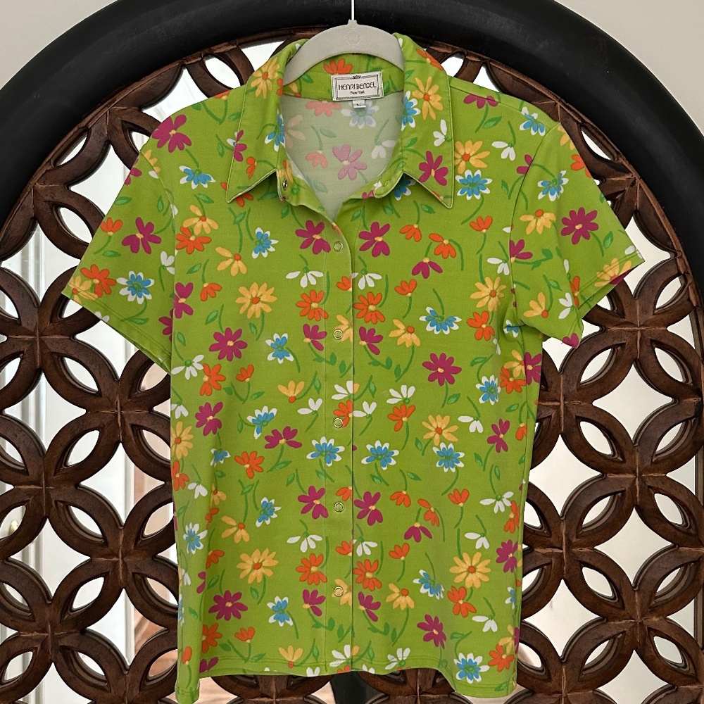 Henry Bendel Floral Top